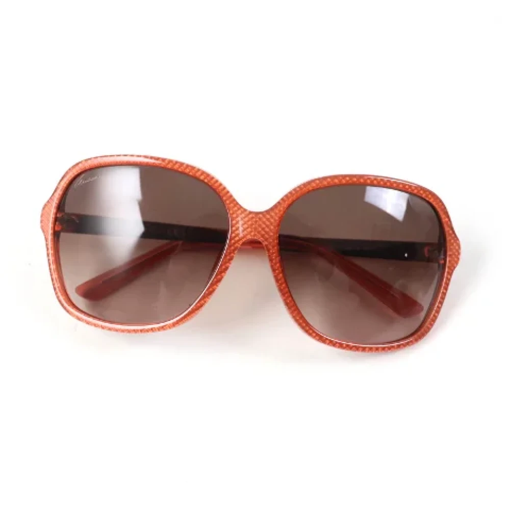 Pre-owned Fabric sunglasses