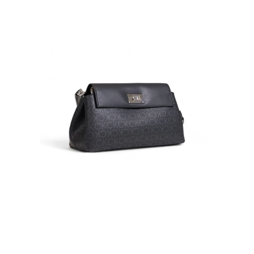 Calvin Klein Schoudertas Herfst Winter Collectie Black Dames
