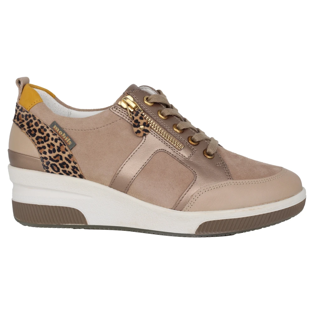 Mephisto Wijde pasvorm sneaker voor dames Dames Schoenen Beige