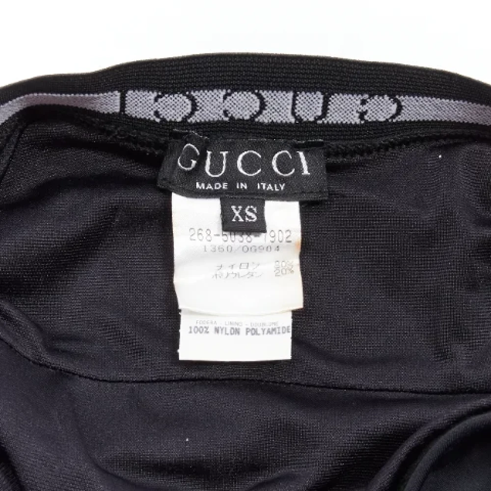 Gucci Vintage Pre-owned Nylon swimwear Black Dames