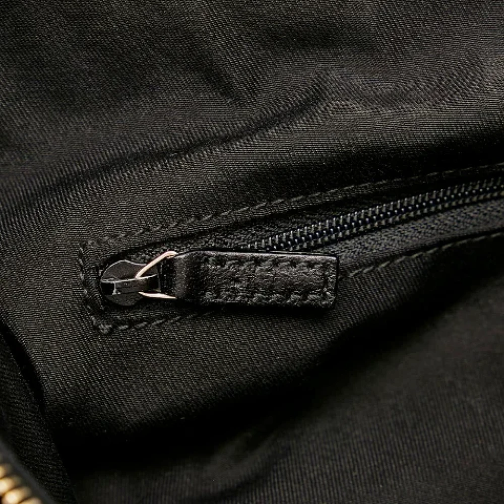 Gucci Vintage Pre-owned Leather handbags Black Dames
