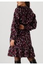 bloemen-zwarte-mini-jurk