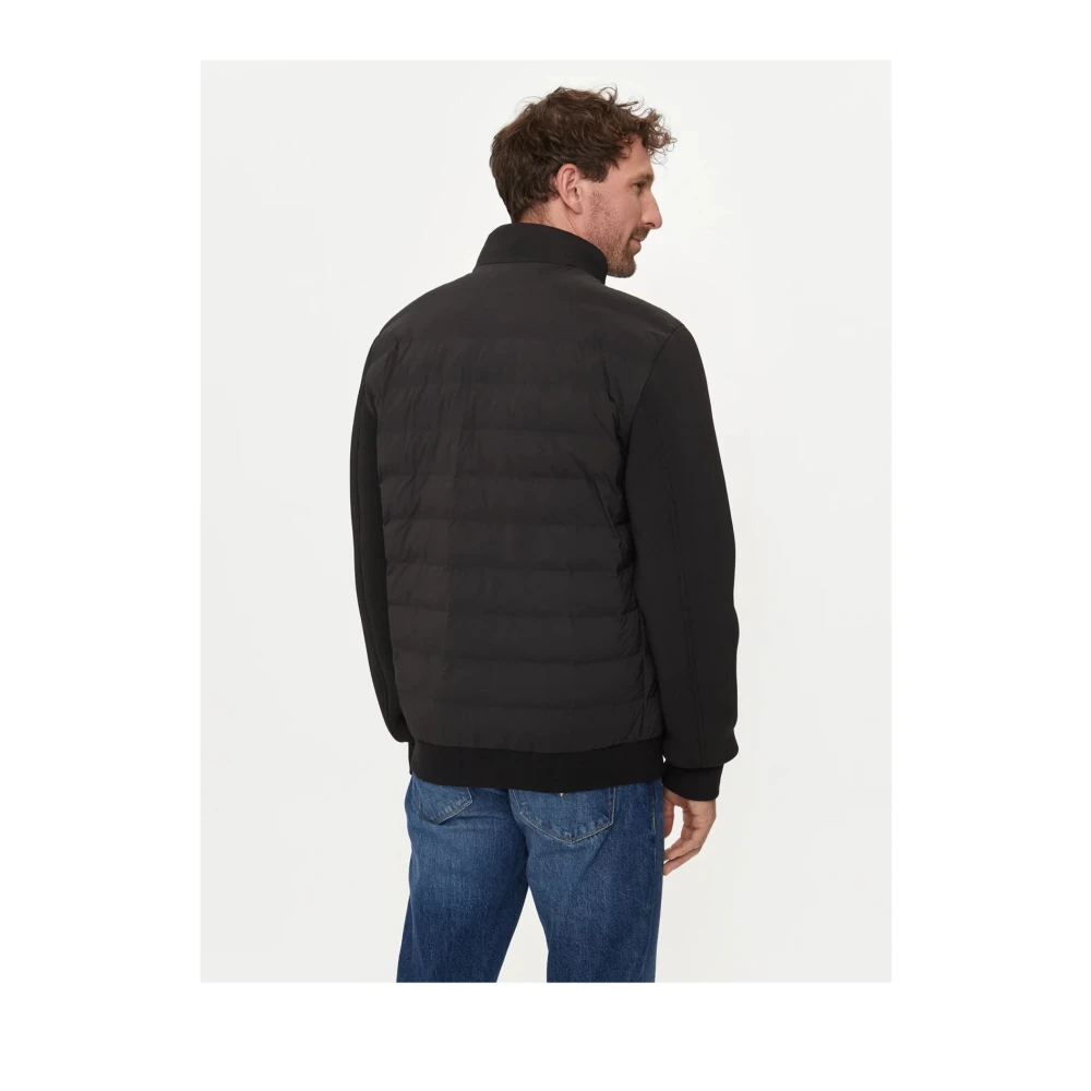 Guess Regular Fit Gewatteerde Jas Black Heren