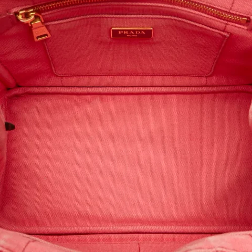 Prada Vintage Pre-owned Fabric prada-bags Pink Dames