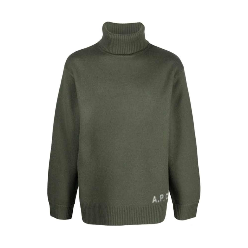 A.p.c. Donkergroene Walter Coltrui Green Heren