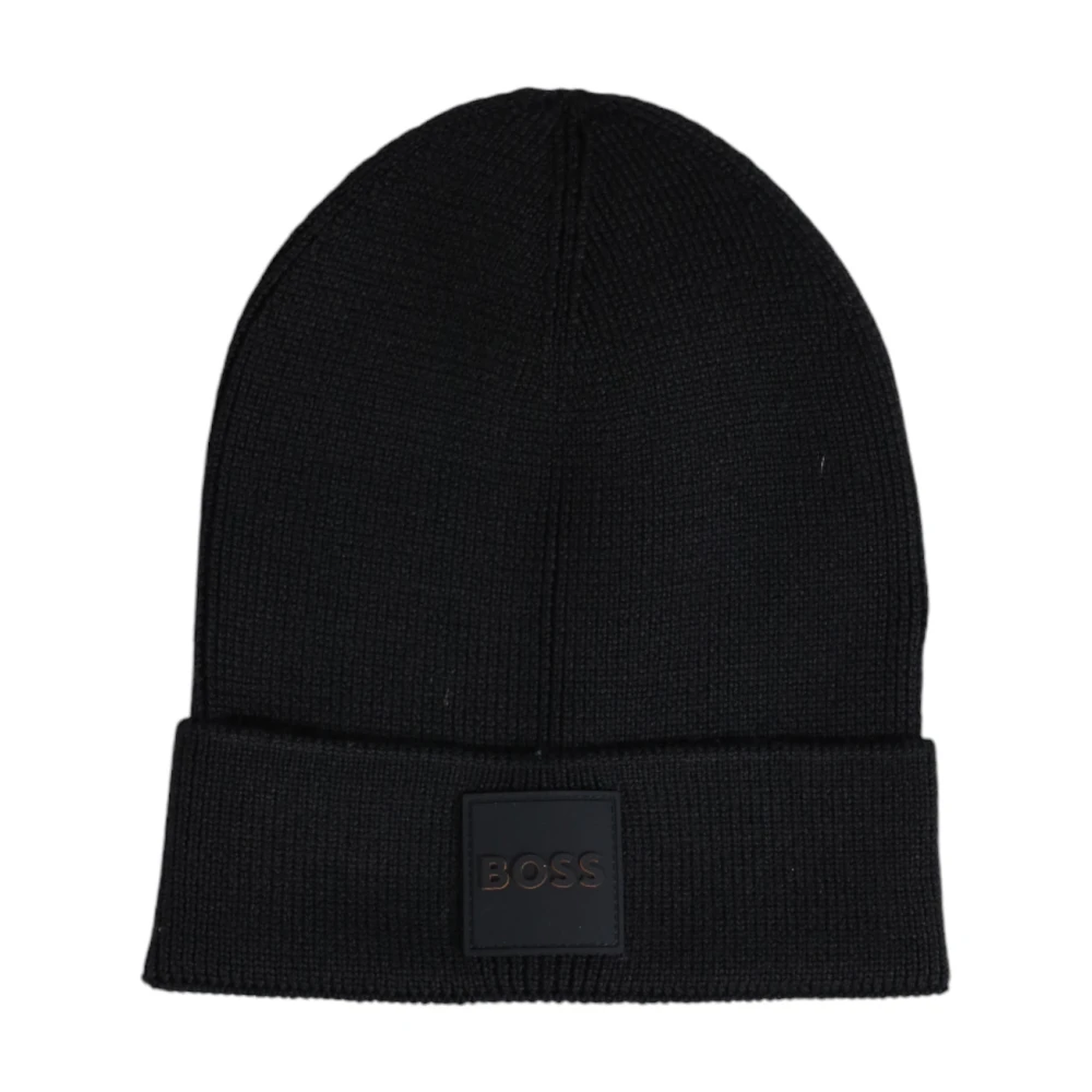 Hugo Boss Stijlvolle herenhoeden voor herfst winter Black Heren