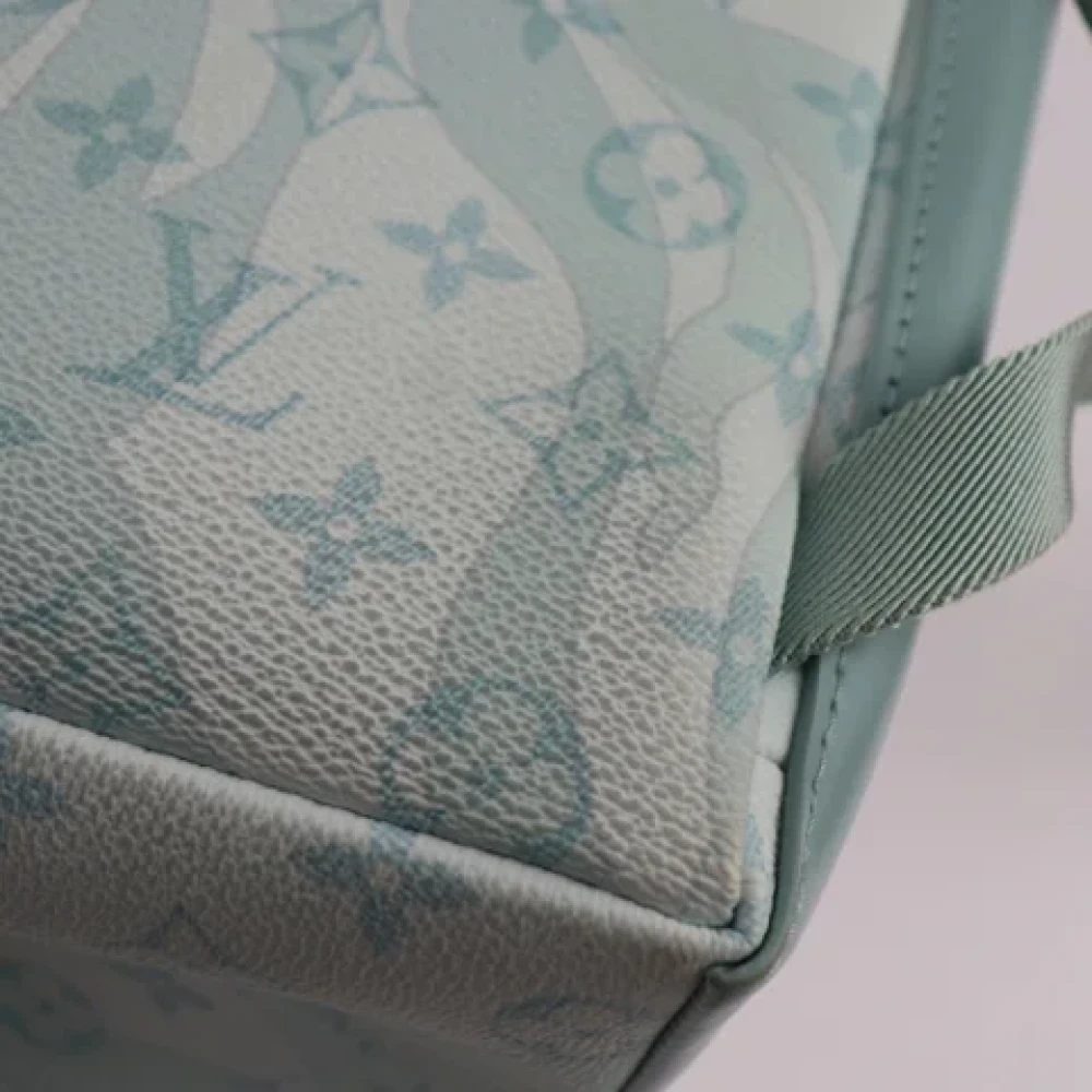 Louis Vuitton Vintage Pre-owned Plastic shoulder-bags Blue Dames