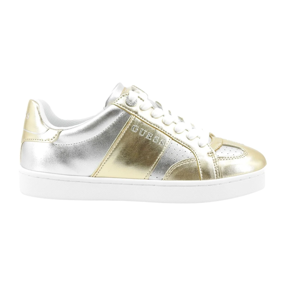 Guess Women's Yellow Trainers - Sneakers - 2 Uk - Shoes