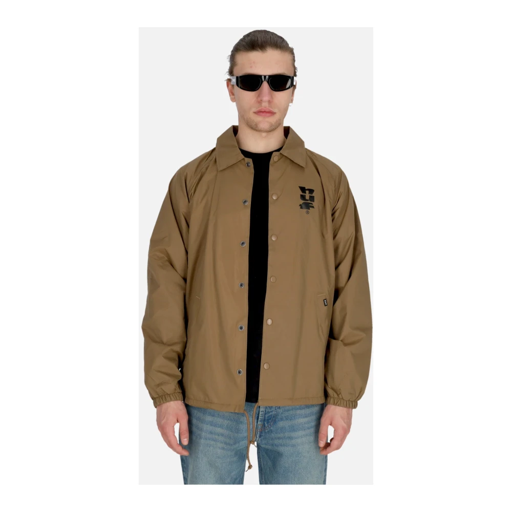 HUF Megablast Coachjas Kameel Brown Heren