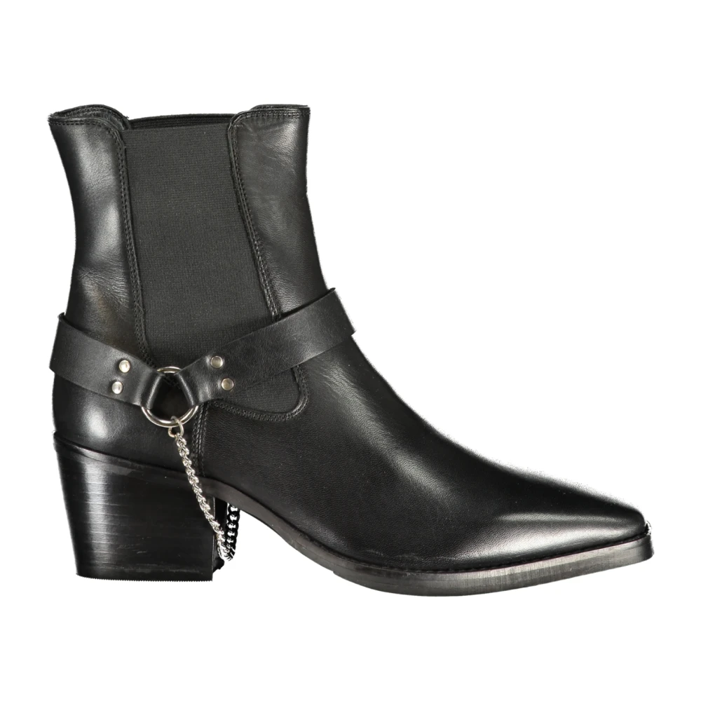 Cafènoir Women's Black Cowboy & Biker Boots, 4 Uk, Ankle Boot