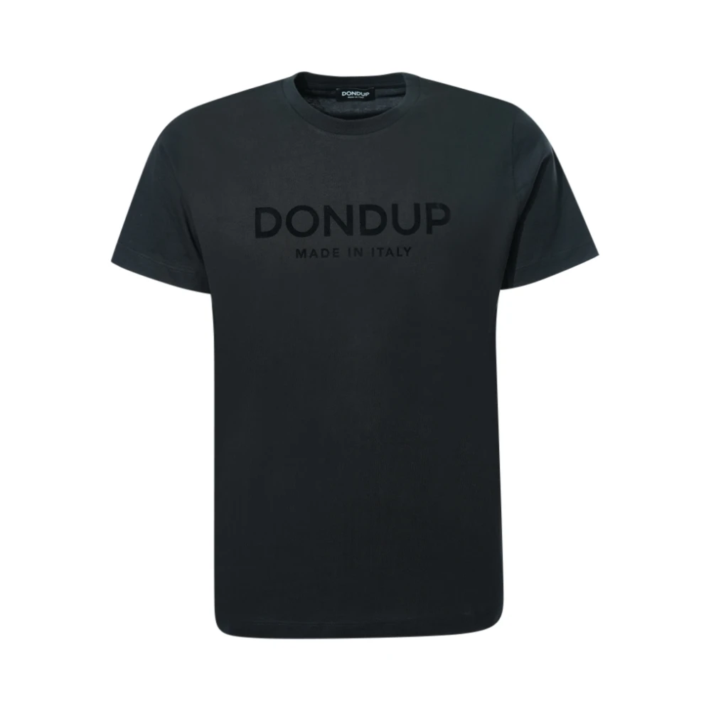 Dondup - Tops > T-Shirts - Black - Dondup - Modalova