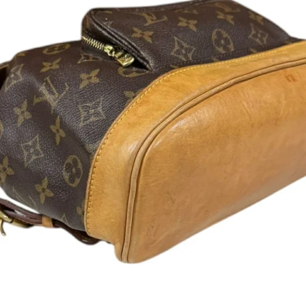 Louis Vuitton Vintage Pre-owned Canvas backpacks Brown Dames