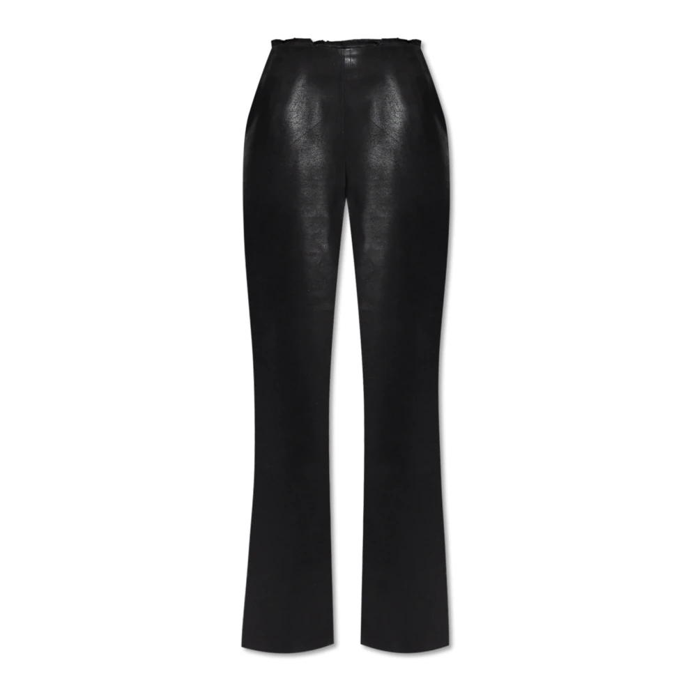 Diesel Women's Black P-Lumys Trousers - Wide Trousers - S - Trousers