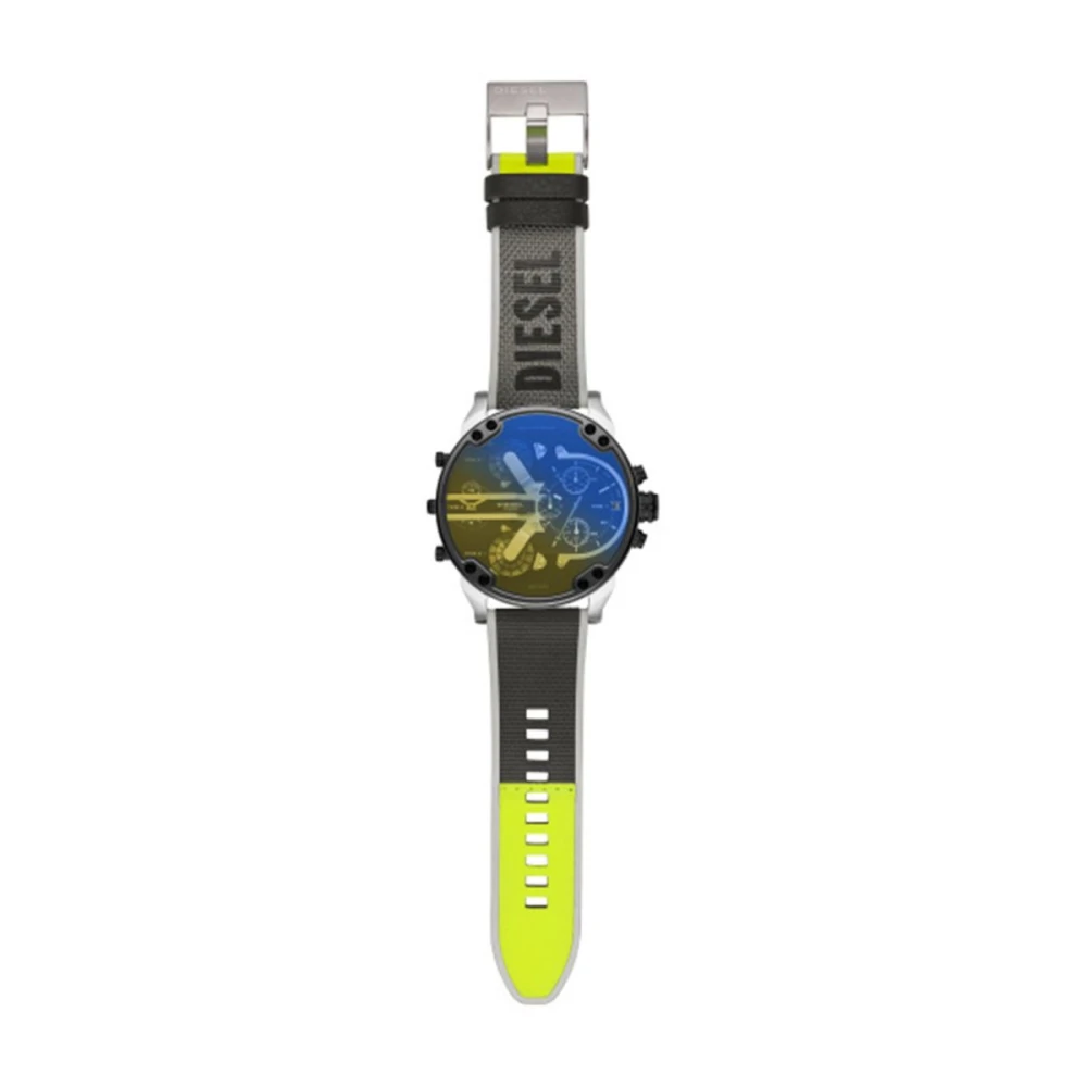 Diesel Uomo Nero Accessori, Taglia Unica, New,