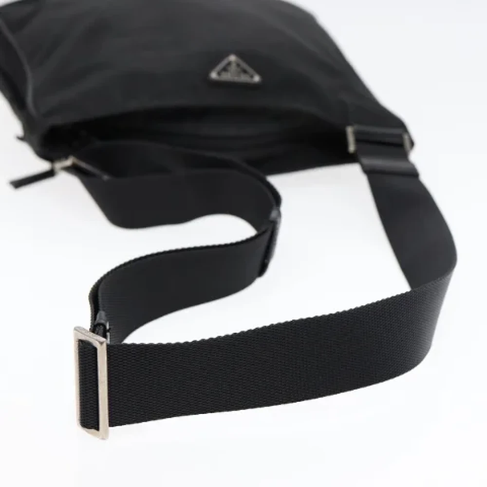 Prada Vintage Pre-owned Nylon prada-bags Black Dames