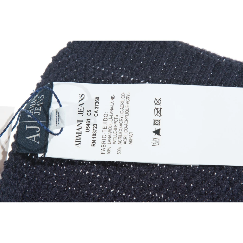 Armani Jeans Stijlvolle Sjaals voor Trendy Uitstraling Blue Dames