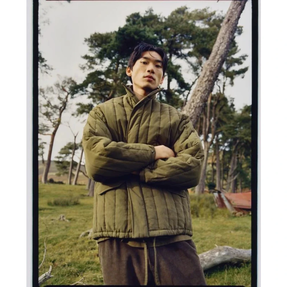Barbour Field Quilted Jacket Light Sage Green Heren