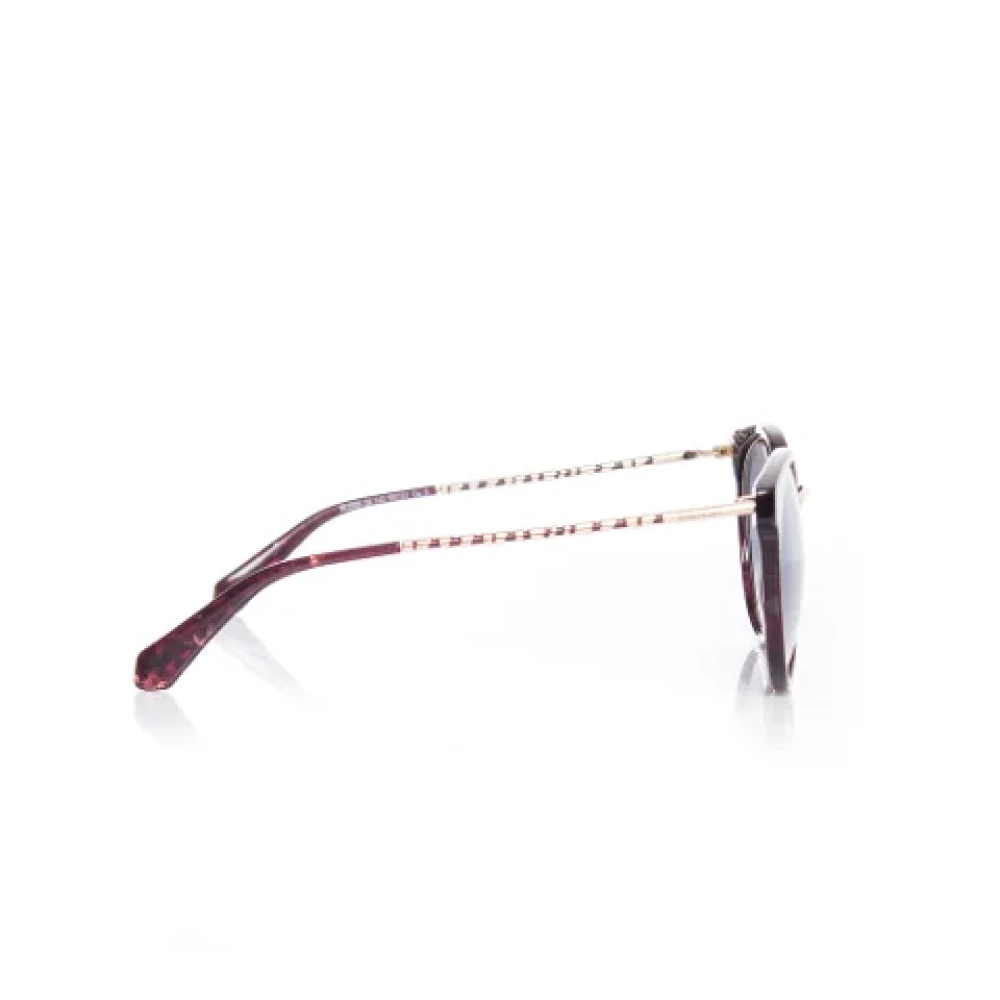 Balmain Pre-owned Plastic sunglasses Red Dames