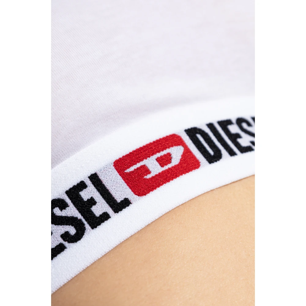 Diesel Bh `Ufsb-Cotton-Bralette` White Dames