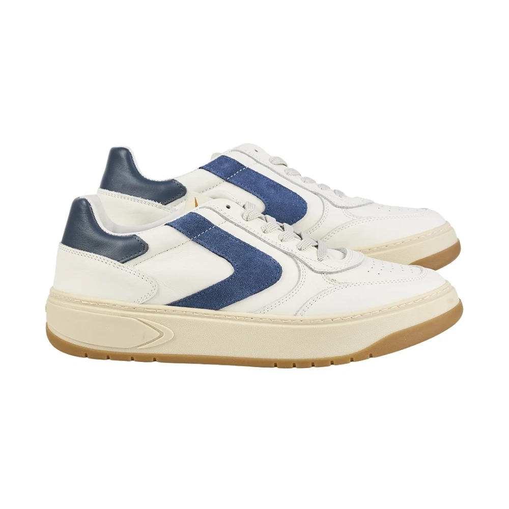 Valsport 1920 Witte Leren Sneakers Oceania Heren Schoenen Veelkleurig Multicolor
