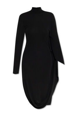 dress-with-a-stand-up-collar