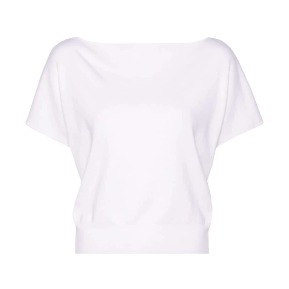 P.a.r.o.s.h. Stijlvolle Panna Gebreide Top White Dames