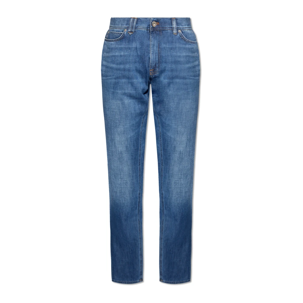 Brioni Jeans met rechte pijpen Blue Heren