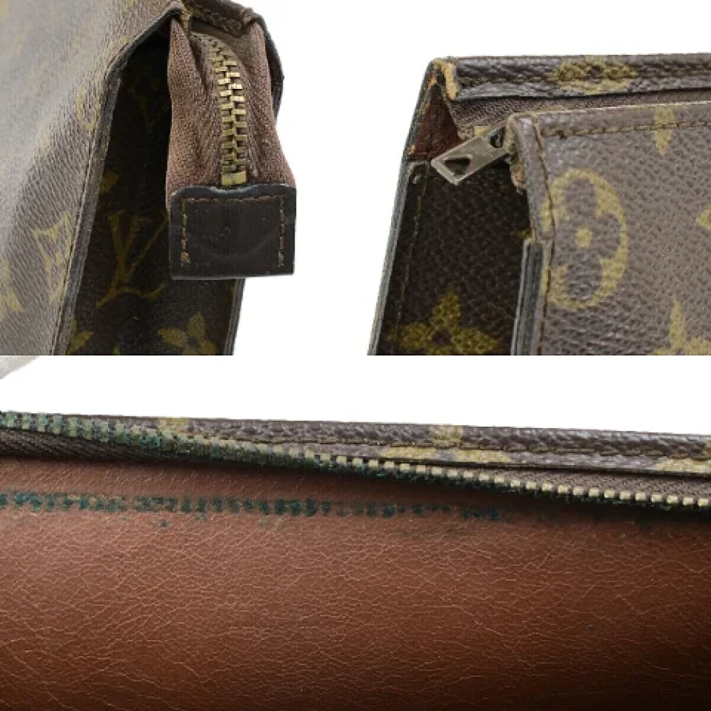 Louis Vuitton Vintage Pre-owned Fabric clutches Brown Dames