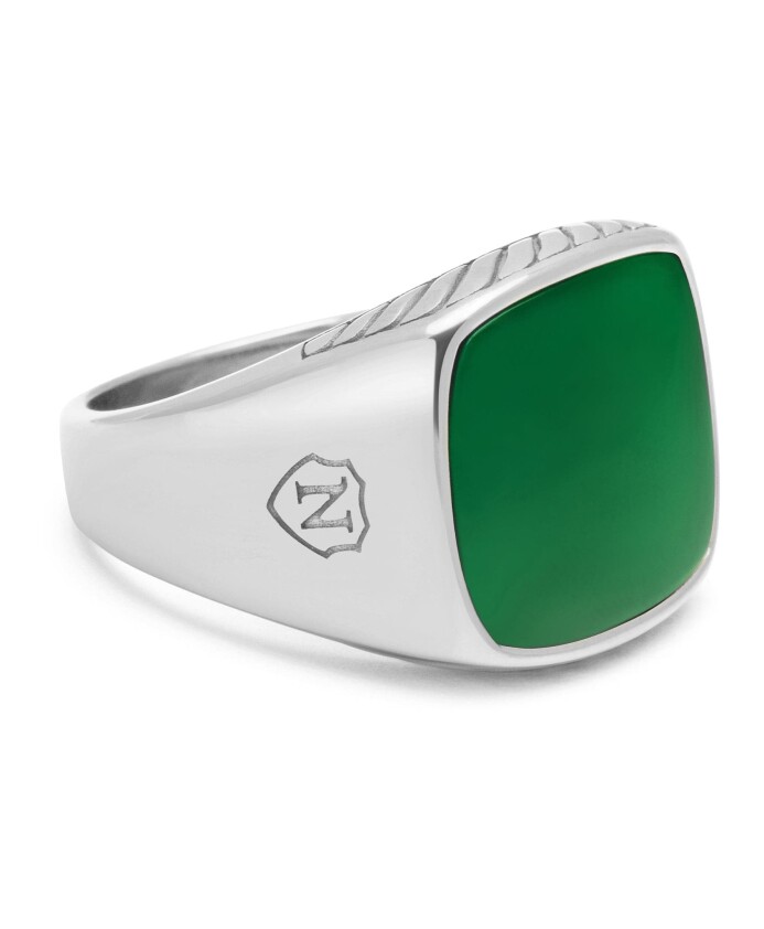 chevaliere-argent-avec-jade-vert
