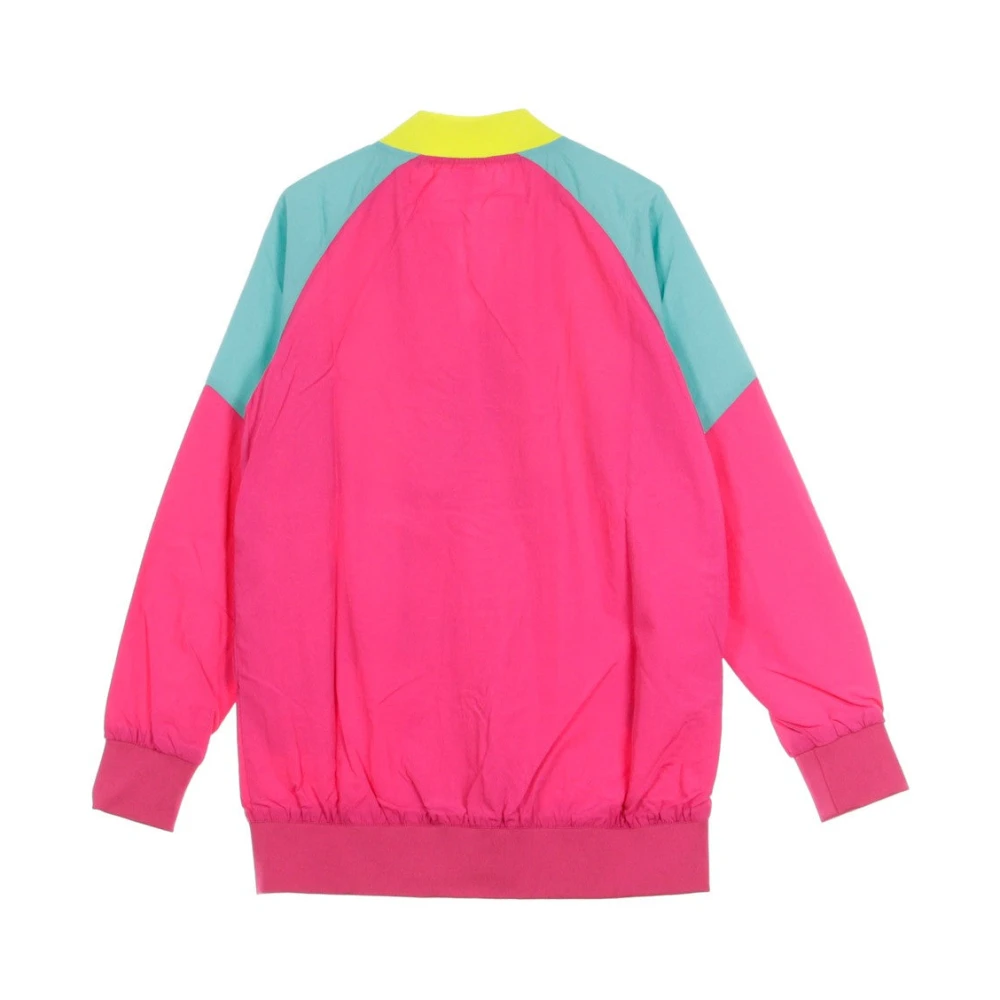 Kappa Stijlvolle Windbreaker voor vrouwen in Lime Groen Multicolor Dames