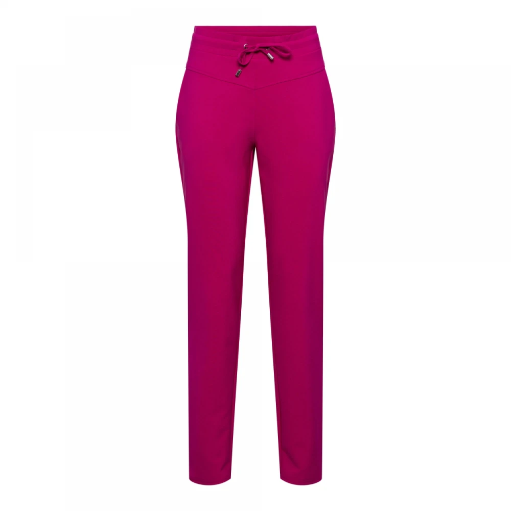 &Co Woman Comfortabele Berry Broek Pink Dames