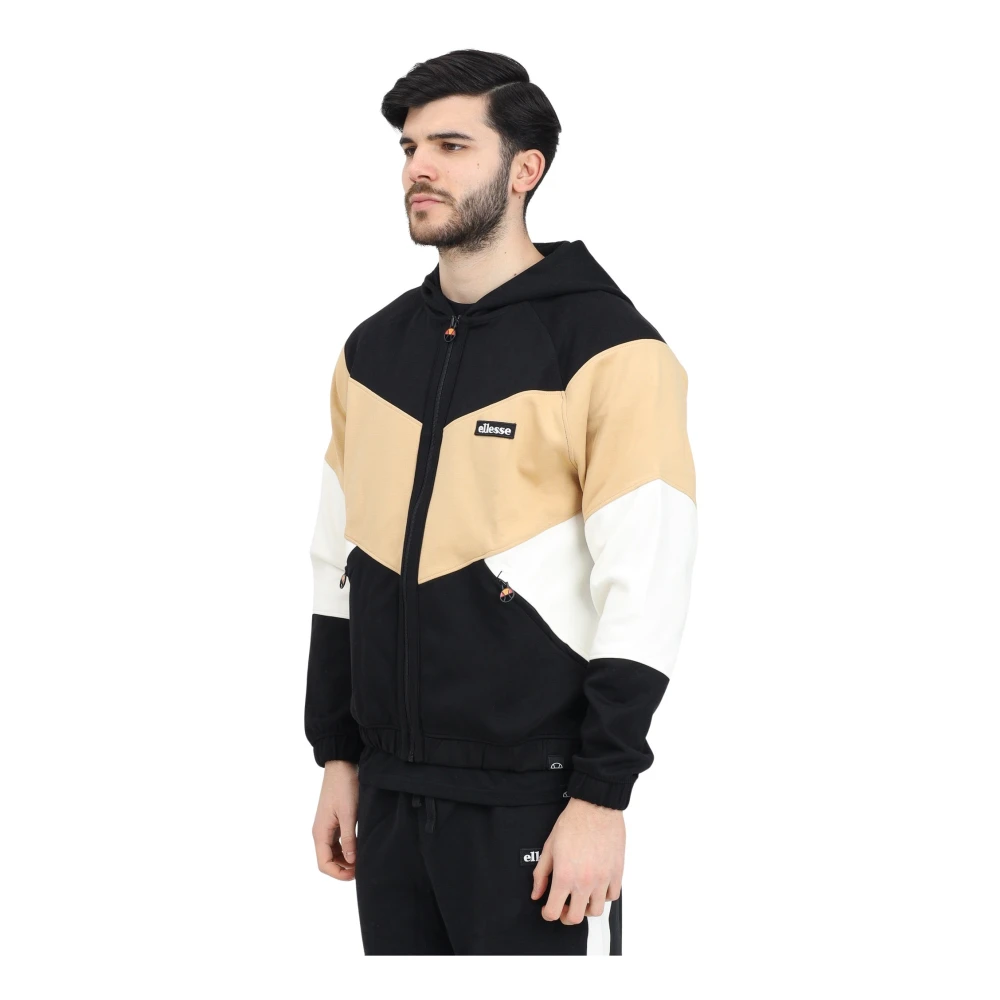 Ellesse Tricolor Chevron Rits Hoodie Multicolor Heren