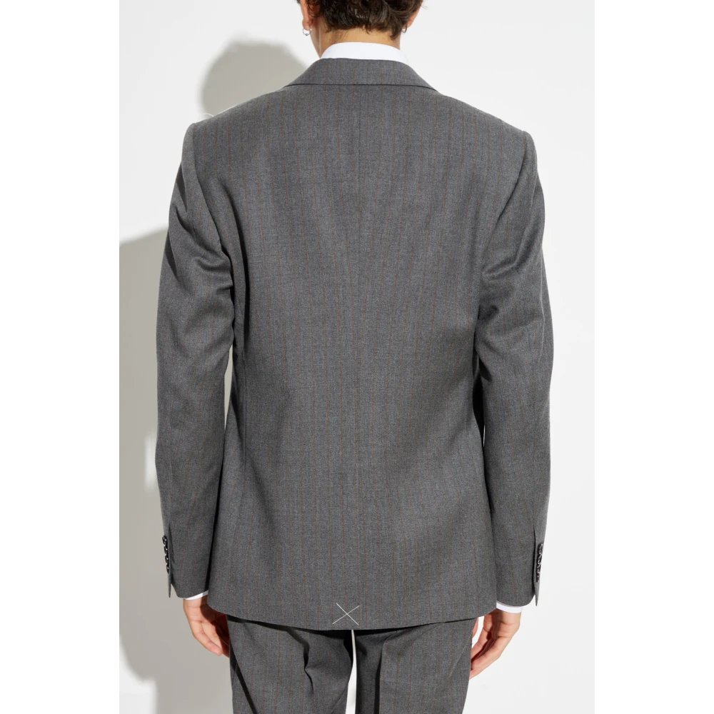 Dolce & Gabbana Wollen blazer Gray Heren
