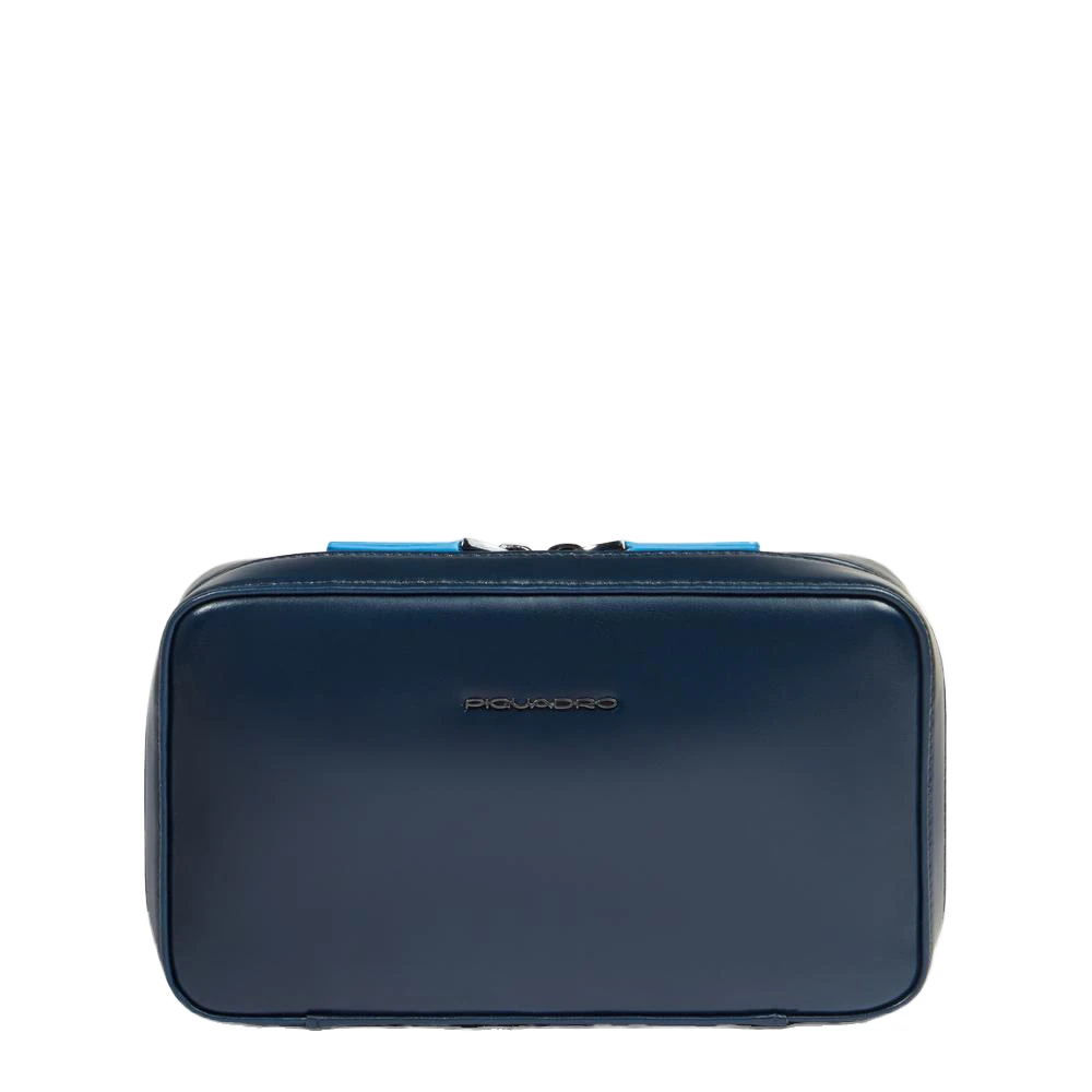 Piquadro Unisex Bleu Sacs, Taille: One Size Pochette Pour Câbles Électroniques Avec Poche Pour Souris