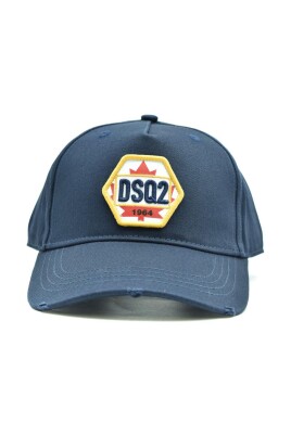 casquette-en-coton-bleu-imprime-design-elegant