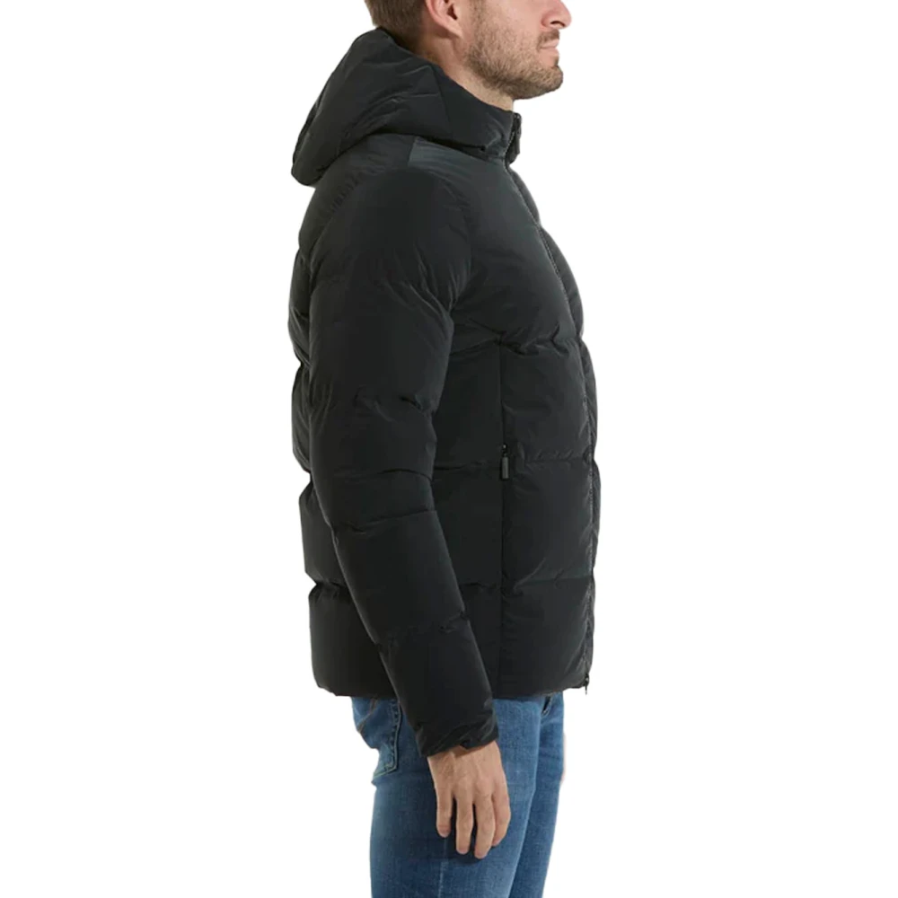 RRD Kort donsjack met capuchon Black Heren