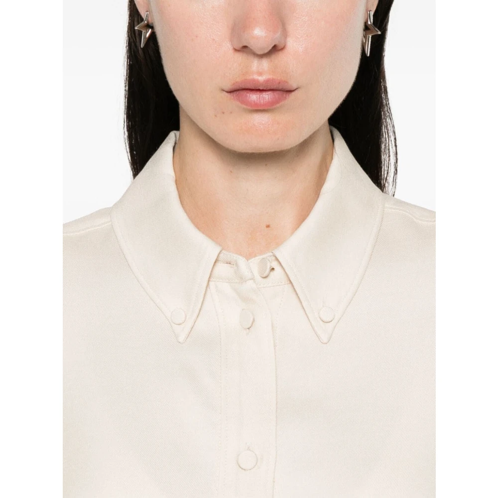 joseph Elegante Felicien Blouse in Haver Beige Dames