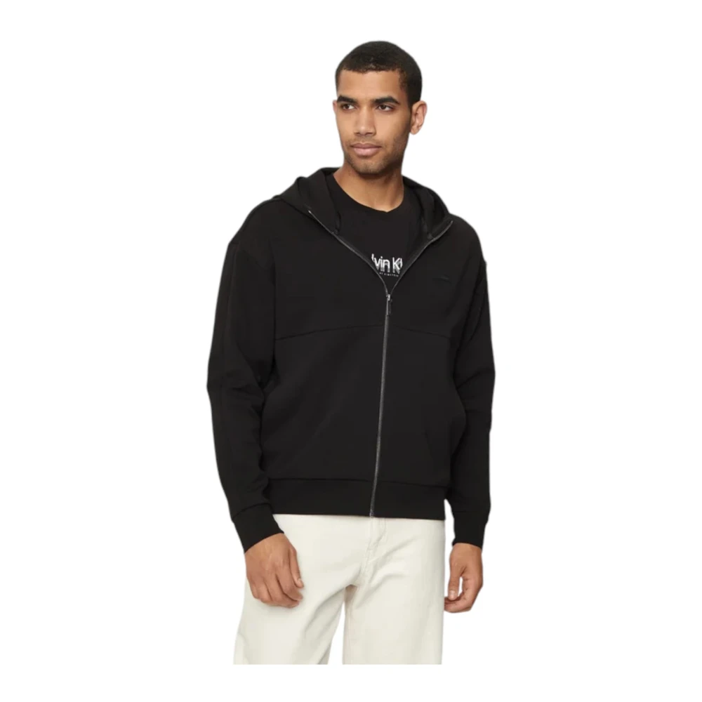 Calvin Klein Ritshoodie Black Heren