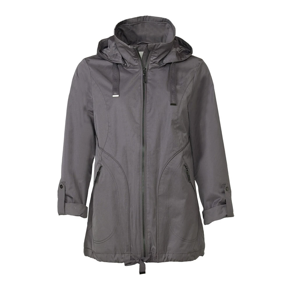 Danwear Women's Gray Stylish Glenda Jacket With High Comfort - Light Jackets - 3XL - Jackets