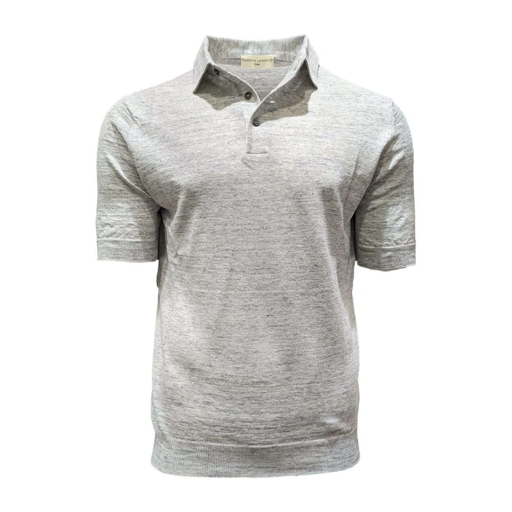 Gris Argento Polo Linned