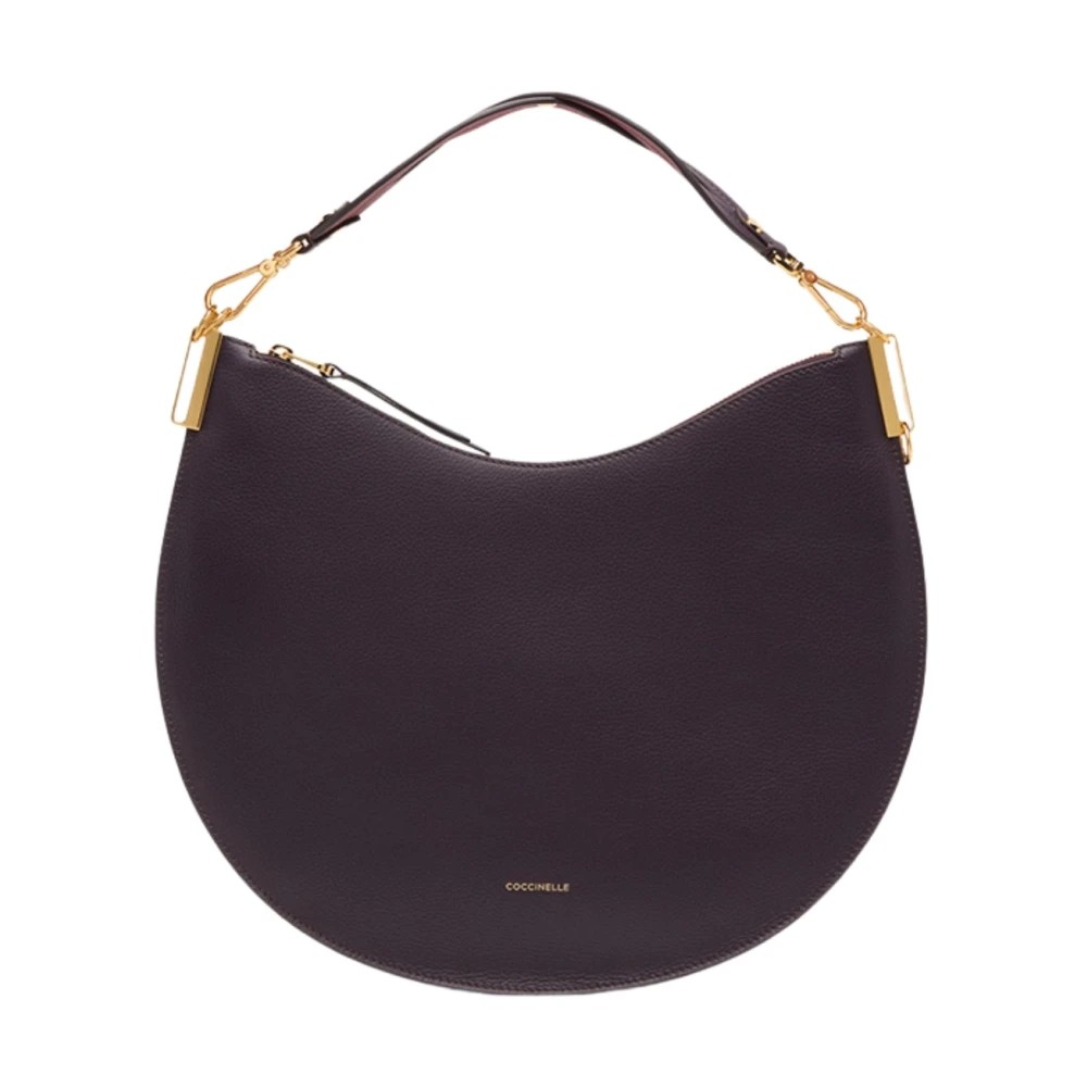 Coccinelle Sunup Large Shoulder Bag - Female - Shoulder Bags - Purple - One Size - Bags
