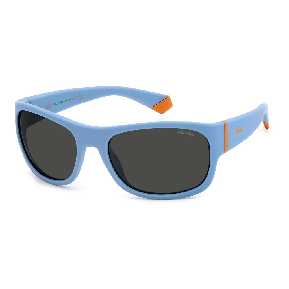 Polaroid Unisex Blue Sunglasses, 54 Mm, Azure Grey Polarized Sunglasses