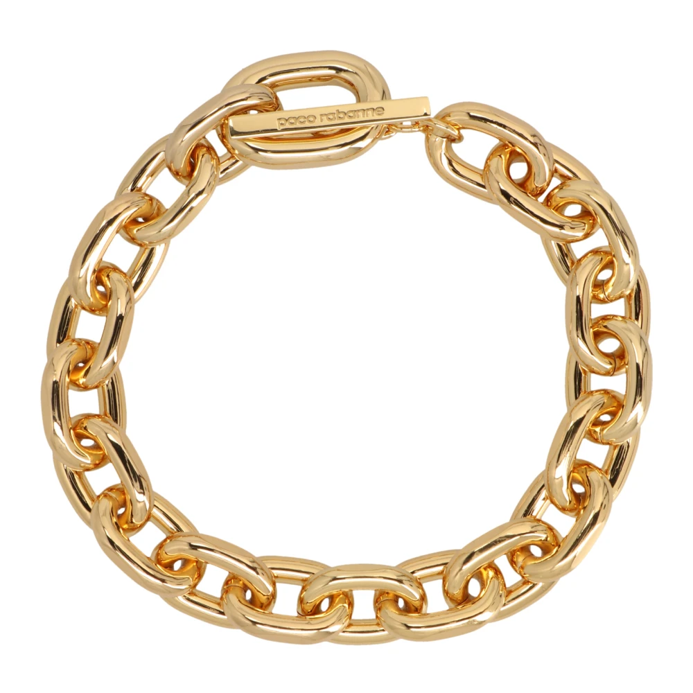 Rabanne Women's Yellow Bracelets, One Size, Xl Link Neck Bracelet