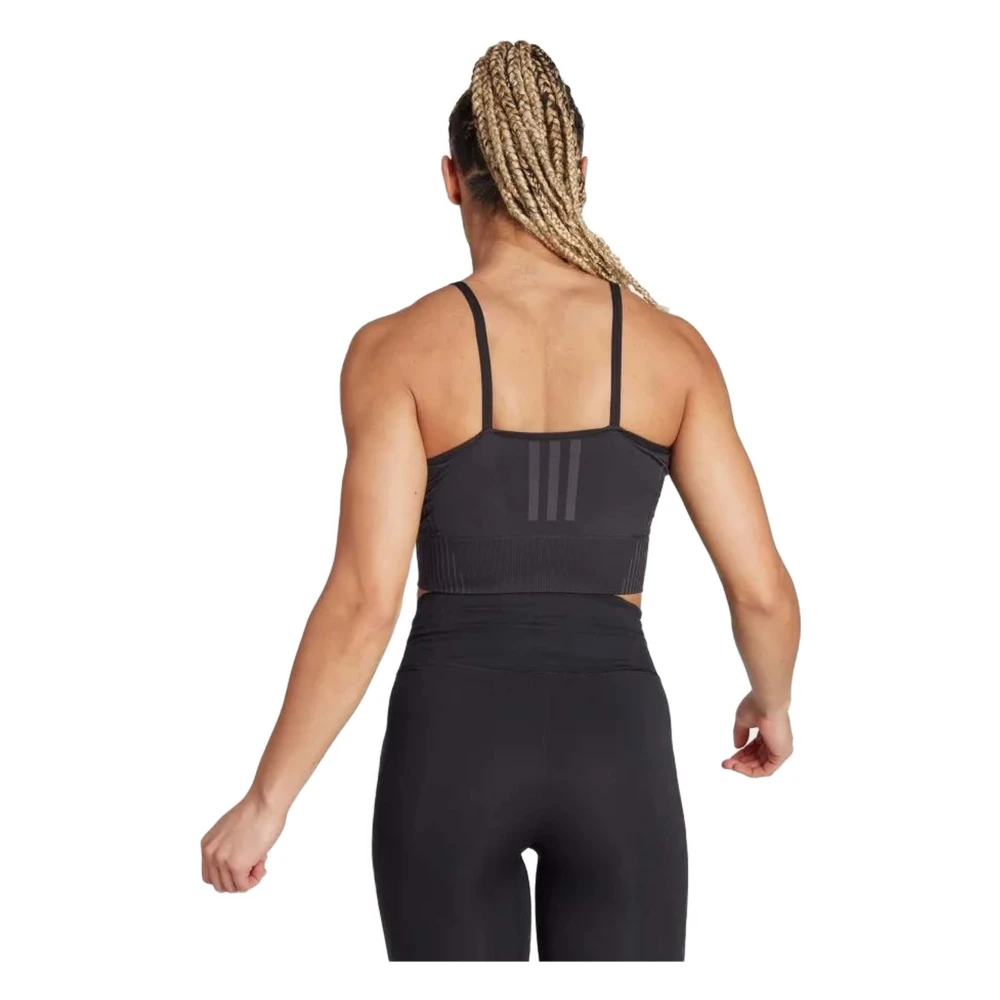 Adidas Aeroknit Top Black Dames