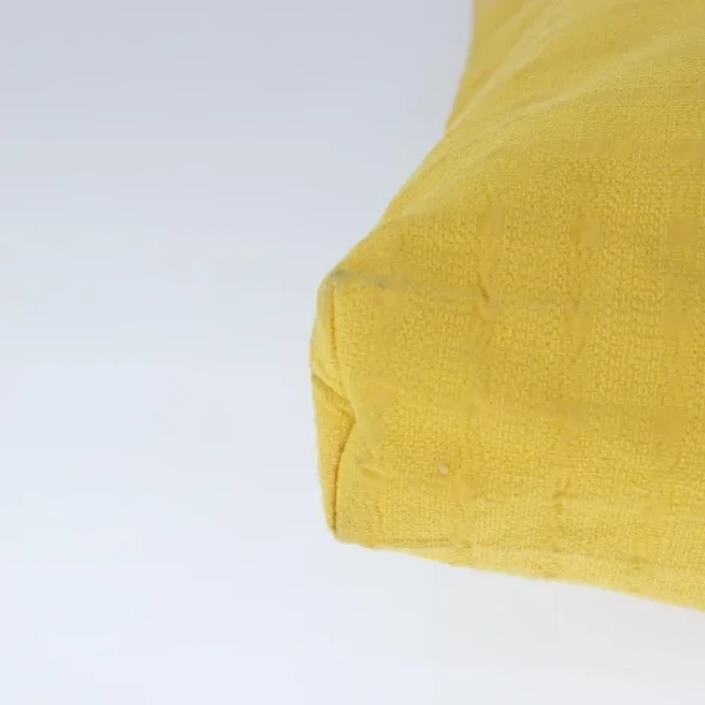 Hermès Vintage Pre-owned Cotton totes Yellow Dames