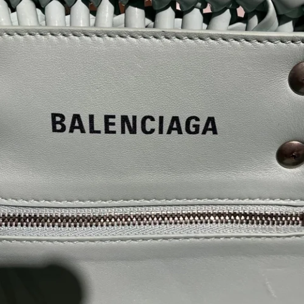 Balenciaga Vintage Pre-owned Leather handbags Blue Dames
