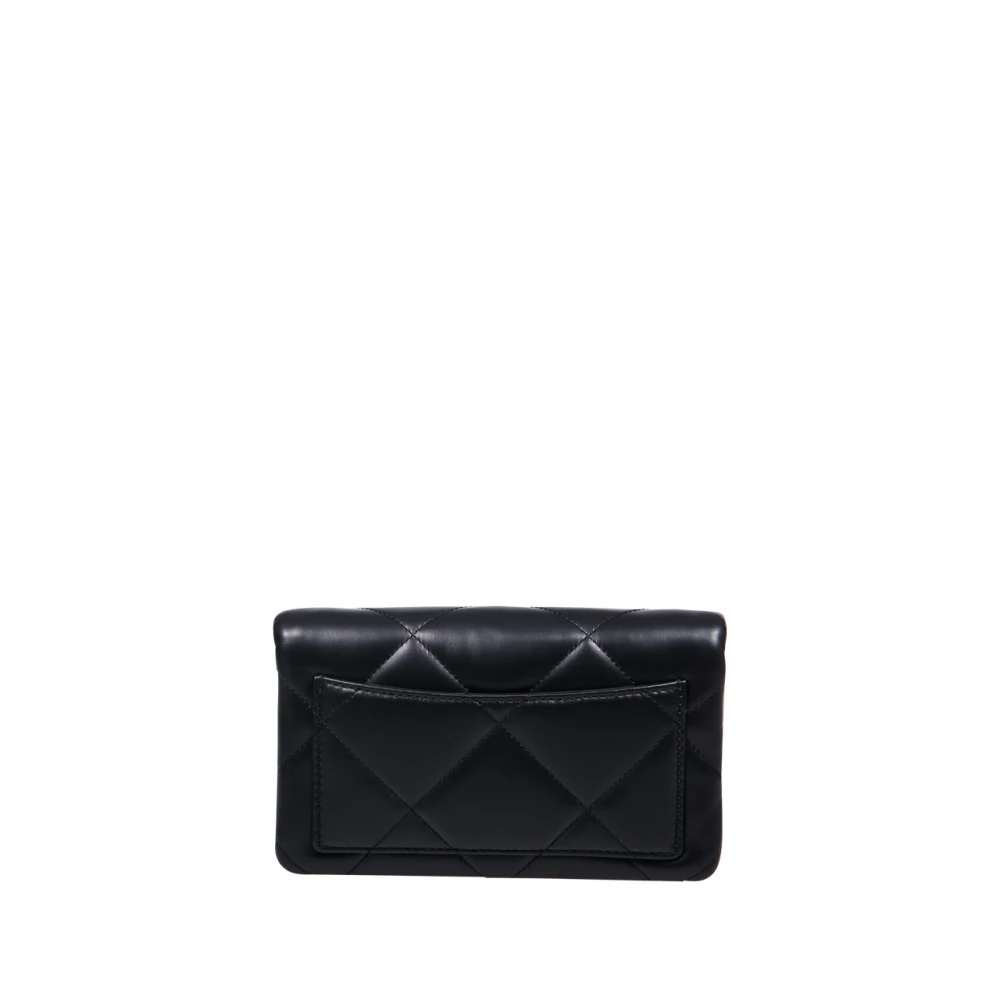 TORY BURCH Diamant Quilt Ketting Portemonnee Black Dames