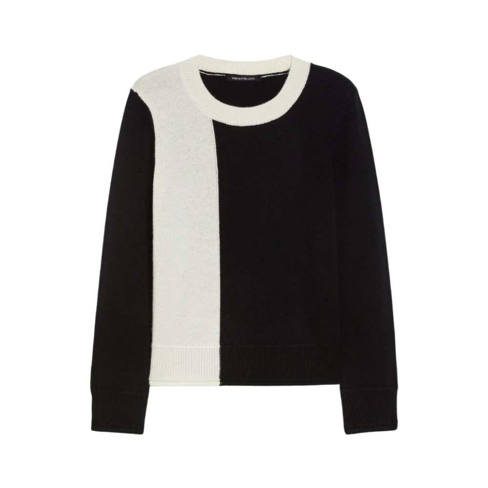 Pennyblack Stijlvolle Gebreide Trui White Dames