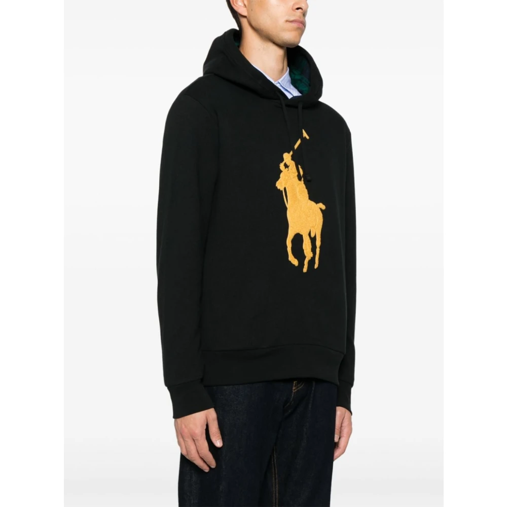 Polo Ralph Lauren Zwarte Sweater Aw24 Black Heren