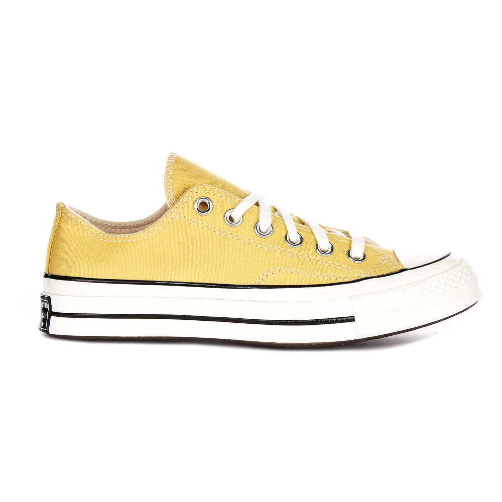 Converse Women's Yellow Sneakers, 3 1/2 Uk, Low-Top Textile Trainers